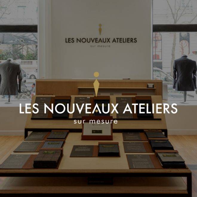 boutique Kléber à costume sur mesure les nouveaux ateliers logo