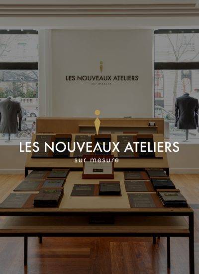 boutique Kléber à costume sur mesure les nouveaux ateliers logo