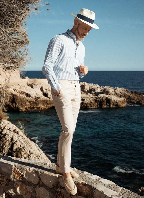 Chemise sur mesure homme casual