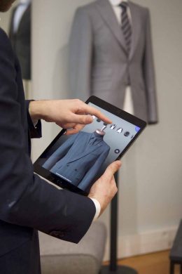 personnalisation via tablette