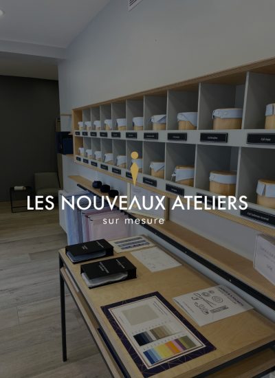 boutique à costume sur mesure les nouveaux ateliers logo