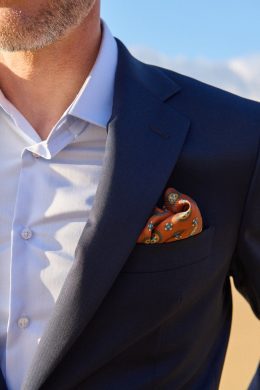Costume deux-pièces bleu marine en tissu 100% laine Fresco – les nouveaux ateliers homme